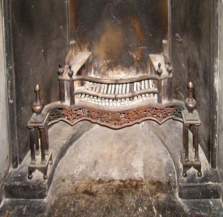 08 An original fire-grate